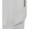 imageAmazon Essentials Mens LongSleeve Soft Touch QuarterZip SweaterLight Grey