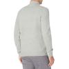 imageAmazon Essentials Mens LongSleeve Soft Touch QuarterZip SweaterLight Grey