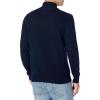 imageAmazon Essentials Mens LongSleeve Soft Touch QuarterZip SweaterNavy