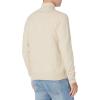 imageAmazon Essentials Mens LongSleeve Soft Touch QuarterZip SweaterOffwhite