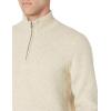 imageAmazon Essentials Mens LongSleeve Soft Touch QuarterZip SweaterOffwhite