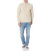 imageAmazon Essentials Mens LongSleeve Soft Touch QuarterZip SweaterOffwhite