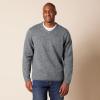 imageAmazon Essentials Mens LongSleeve Soft Touch VNeck SweaterCharcoal Marl