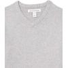 imageAmazon Essentials Mens LongSleeve Soft Touch VNeck SweaterLight Grey