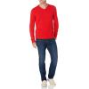 imageAmazon Essentials Mens LongSleeve Soft Touch VNeck SweaterRed