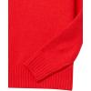 imageAmazon Essentials Mens LongSleeve Soft Touch VNeck SweaterRed