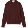imageAmazon Essentials Mens LongSleeve Soft Touch Waffle Stitch Crewneck SweaterBurgundy