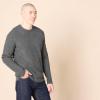 imageAmazon Essentials Mens LongSleeve Soft Touch Waffle Stitch Crewneck SweaterCharcoal Heather