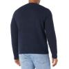 imageAmazon Essentials Mens LongSleeve Soft Touch Waffle Stitch Crewneck SweaterNavy