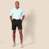 imageAmazon Essentials Mens SlimFit Stretch Golf ShortBlack