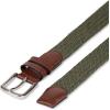 imageAmazon Essentials Mens Stretch Woven Braid BeltDark Olive
