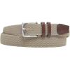 imageAmazon Essentials Mens Stretch Woven Braid BeltKhaki Brown