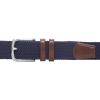 imageAmazon Essentials Mens Stretch Woven Braid BeltNavy