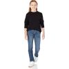 imageAmazon Essentials Unisex Kids and Toddlers LongSleeve Rib Cuff TShirt Pack of 2BlackIvory
