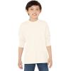 imageAmazon Essentials Unisex Kids and Toddlers LongSleeve Rib Cuff TShirt Pack of 2BlackIvory