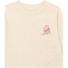 imageAmazon Essentials Unisex Kids and Toddlers LongSleeve Rib Cuff TShirt Pack of 2Cream JellyfishPink