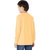imageAmazon Essentials Unisex Kids and Toddlers LongSleeve Rib Cuff TShirt Pack of 2Light OrangeMelon Orange Snake