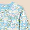 imageAmazon Essentials girls Long Sleeve TShirt and Pull on Pants SetNavyFruit
