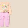 imageAmazon Essentials girls Long Sleeve TShirt and Pull on Pants SetPinkUnicorn