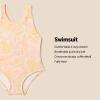 imageAmazon Essentials x Sofia Grainge Toddlers and Baby Girls OnePiece SwimsuitShell Pink Ornate Paisley
