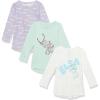 imageAmazon Essentials Disney  Marvel  Star Wars  Frozen  Princess Girls and Toddlers LongSleeve Tunic TShirts Pack of 3Frozen Friends