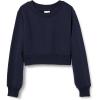 imageAmazon Essentials Girls Cropped SweatshirtNavy