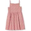 imageAmazon Essentials Girls and Toddlers Cotton Strappy Midi DressBeige Hot Pink Posey Floral