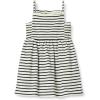 Ecru Black French Stripe