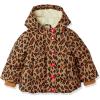 imageAmazon Essentials Girls and Toddlers Heavyweight Hooded Puffer Coat WaterResistantCamel Cheetah Print