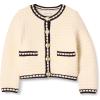 imageAmazon Essentials Girls and Toddlers Knit CardiganIvory Black