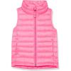 imageAmazon Essentials Girls and Toddlers Lightweight WaterResistant Packable Puffer VestNeon Pink