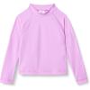 imageAmazon Essentials Girls and Toddlers Long Sleeve Rashguard TShirtBright Lavender