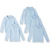 imageAmazon Essentials Girls and Toddlers LongSleeve Interlock Polo Shirts MultipacksLight Blue