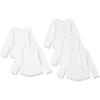 imageAmazon Essentials Girls and Toddlers LongSleeve TShirts MultipacksWhite