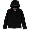 imageAmazon Essentials Girls and Toddlers Polar Fleece FullZip Hooded Lightweight JacketBlack