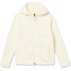 imageAmazon Essentials Girls and Toddlers Polar Fleece FullZip Hooded Lightweight JacketIvory