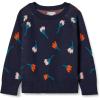 Dark Navy Flower Stems