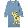 imageAmazon Essentials Girls and Toddlers Raglan Sweater DressBlue Cat