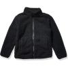 imageAmazon Essentials Girls and Toddlers Sherpa Fleece FullZip JacketBlack