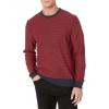 Navy Red Mini Stripe