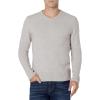 imageAmazon Essentials Mens LongSleeve Soft Touch VNeck SweaterLight Grey