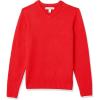imageAmazon Essentials Mens LongSleeve Soft Touch VNeck SweaterRed