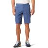 imageAmazon Essentials Mens SlimFit 11quot FlatFront Comfort Stretch Chino ShortDark Blue