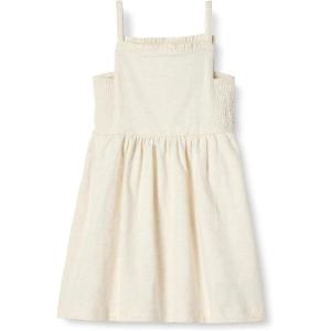 imageAmazon Essentials Girls and Toddlers Cotton Strappy Midi DressOatmeal Heather