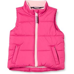 imageAmazon Essentials Girls and Toddlers Heavyweight Puffer VestPink
