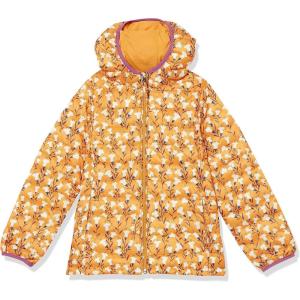 imageAmazon Essentials Girls and Toddlers Lightweight WaterResistant Packable Hooded Puffer JacketYellow Floral