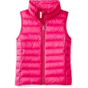 imageAmazon Essentials Girls and Toddlers Lightweight WaterResistant Packable Puffer VestFuchsia