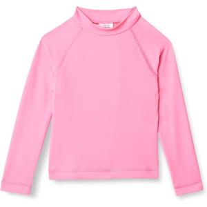 imageAmazon Essentials Girls and Toddlers Long Sleeve Rashguard TShirtHot Pink