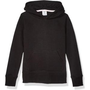 imageAmazon Essentials Girls and Toddlers Pullover Hoodie SweatshirtBlack