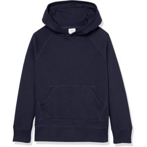 imageAmazon Essentials Girls and Toddlers Pullover Hoodie SweatshirtNavy